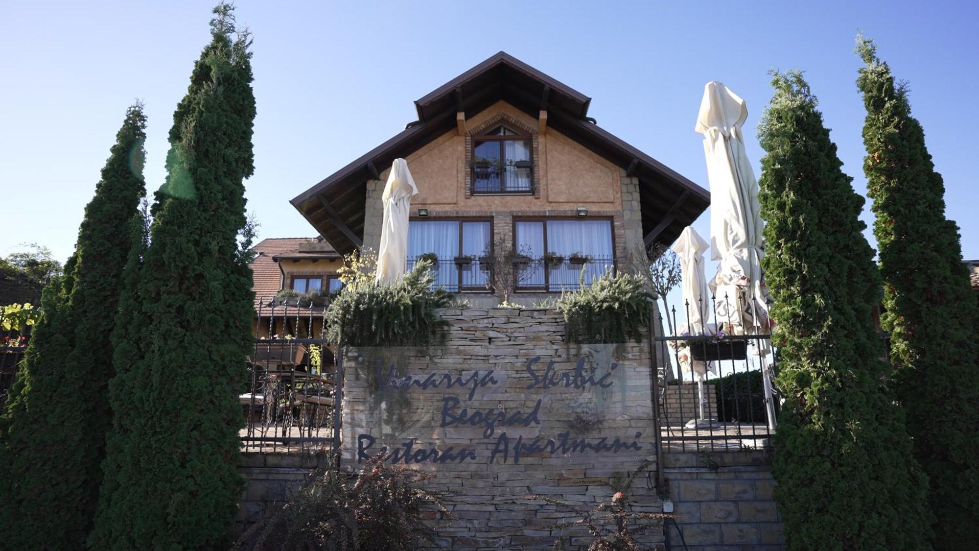 Garni Hotel Chicha - Winery Skrbic Belgrád Kültér fotó